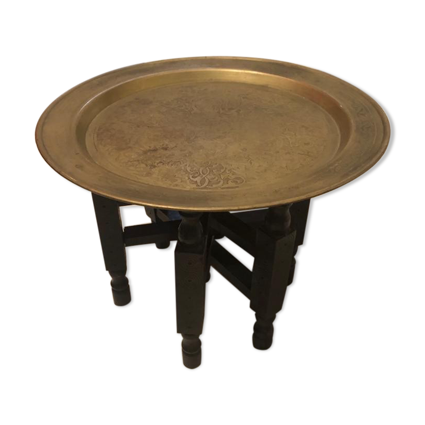 Table à thé marocaine vintage