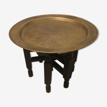 Small vintage Moroccan tea table