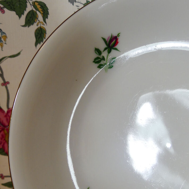 Vintage Bavaria Dessert Plates - Antique Dessert Plates