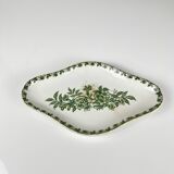 Rare "Denise" Ironstone Ravier by St Amand, green, early 20th century