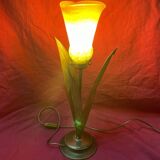 Lamp glass paste art nouveau style