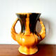 Vase with double ceramic handles 1960