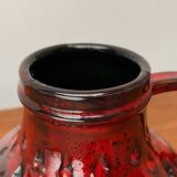 Strawberry pottery vase by Fratelli Fanciullacci for Bitossi, 1960s.