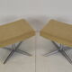 Set of Four Rotate Footstools 1970's