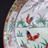 Large soup plate in Macao porcelain (1971), authentic wine piece