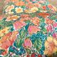 Coussins fleuris vintage