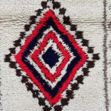 Tapis berbere beni ouarain losanges 80x185 cm