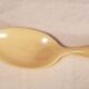 Old ivory silver porridge spoon