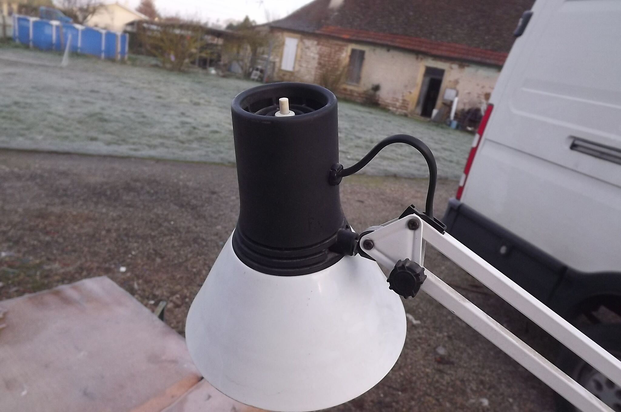 Industrial Metal desk lamp