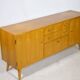 Mid-Century Sideboard in Cherry Wood by Möbel Mann, 1960s