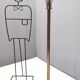 Brass and Glass Revolving Coat Rack, Italy
