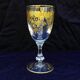 Crystal glass Saint Louis model Massenet gold N°2