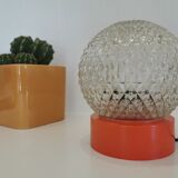 Lampe boule à poser vintage