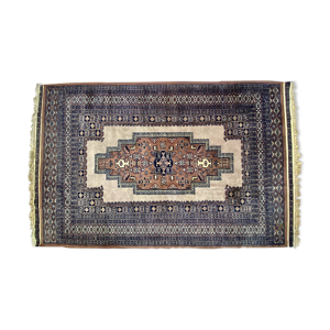 tapis oriental en laine - ancien