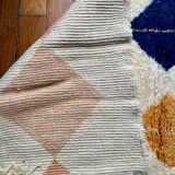 Berber handmade rug Beni Ouarain 100% wool