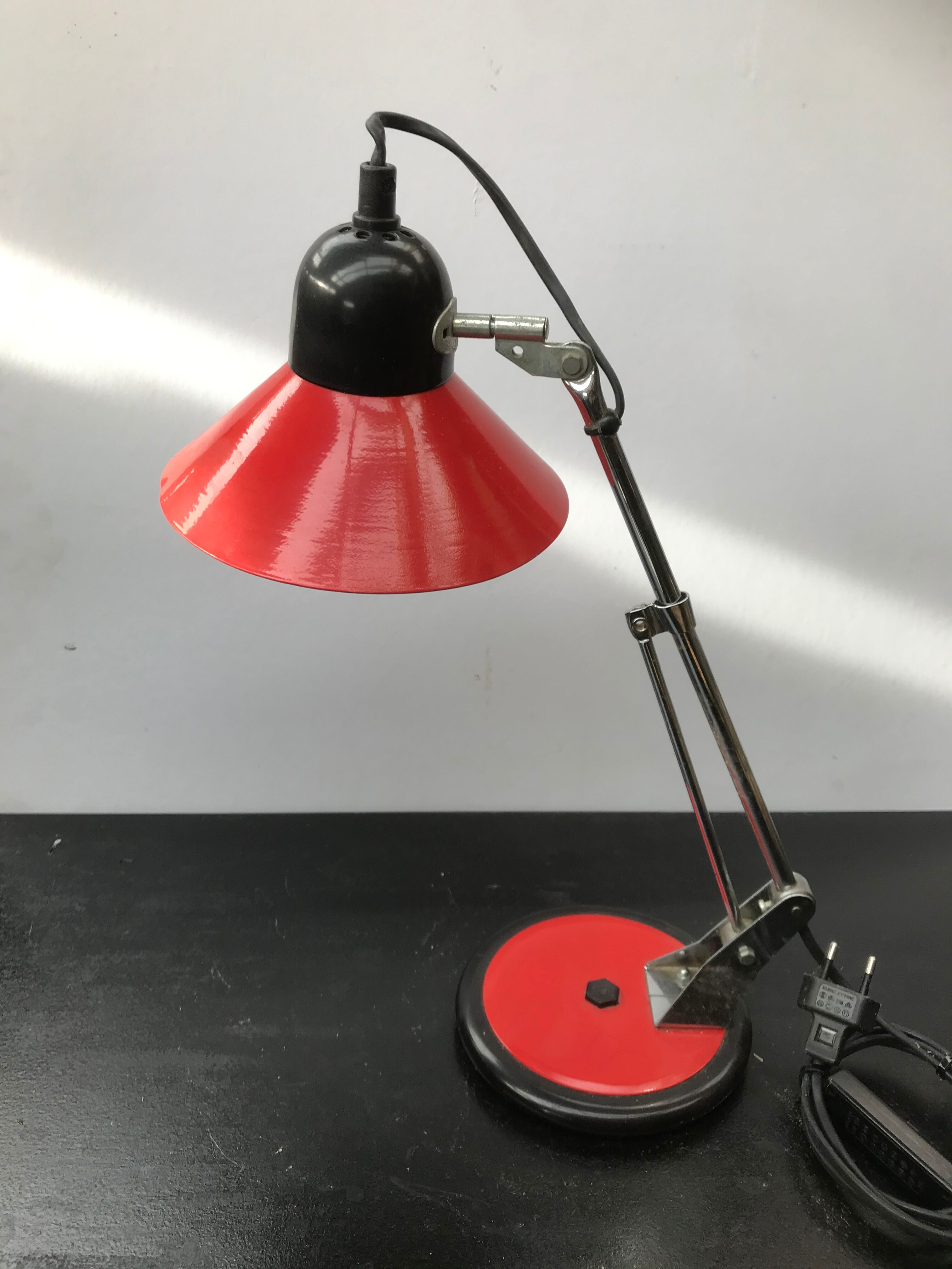 Office lamp aluminor 1970