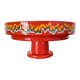 Bertoncello ceramic cake stand, 1970s
