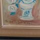 Oil on panel by Tosca Tilony 1972 bouquet of roses still life