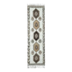Vintage Turkish Oushak Handmade Wool Runner 100x365