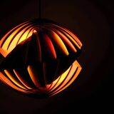 Suspension vintage danoise en laiton « Tivoli » Louis Weisdorf du milieu du siècle, années 1960