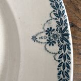 Longwy iron earth round dish, Marceau model