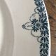 Longwy iron earth round dish, Marceau model