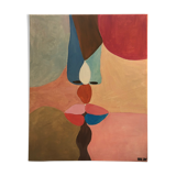 Acrylic painting on canvas