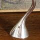 2 bougeoirs zig zag, design Xavier Lust