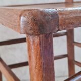 Bistro chair in solid oak