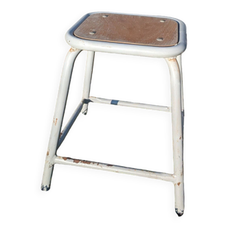 Square industrial stool