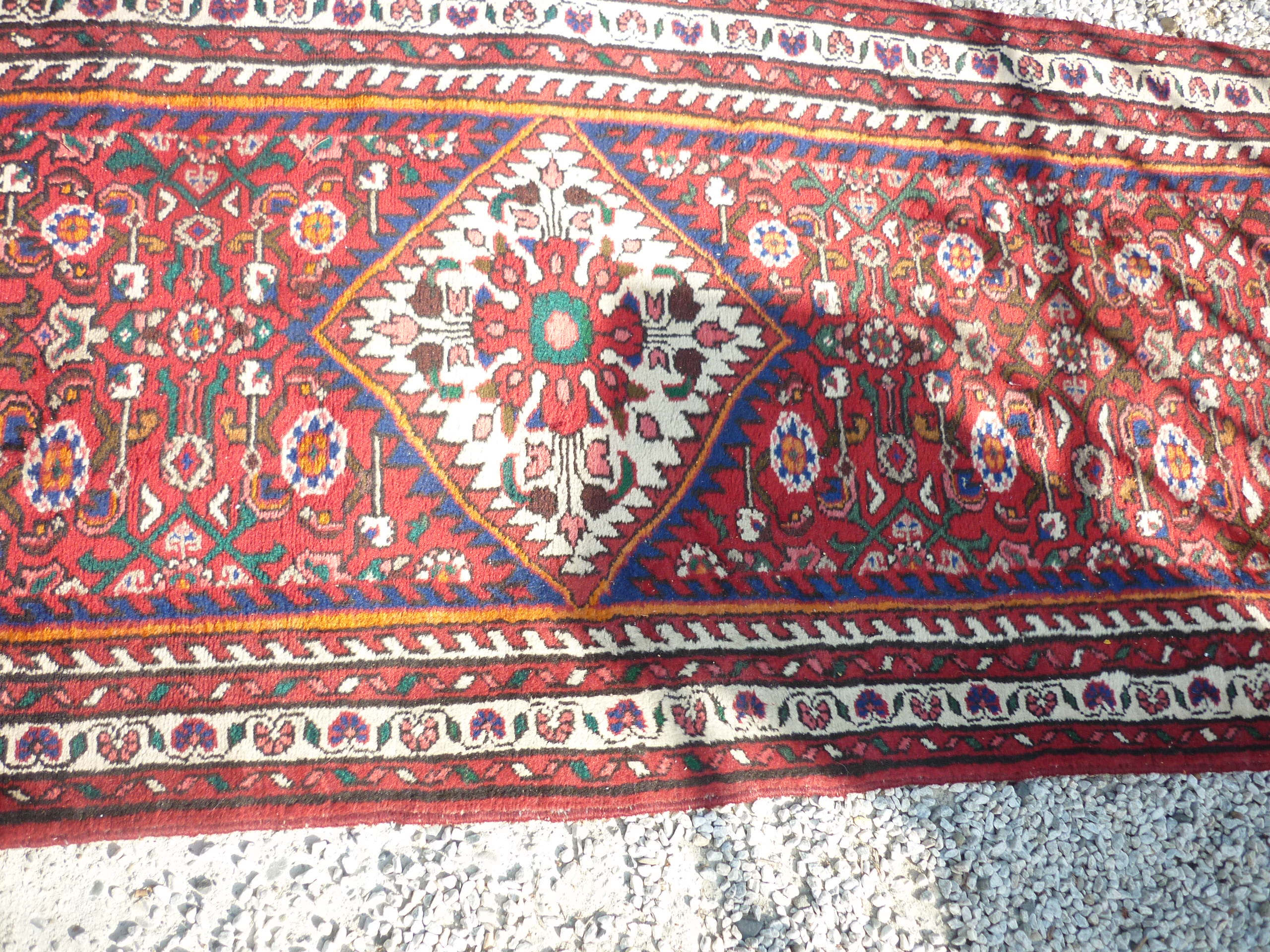 Hallway carpet in wool - 441x86cm