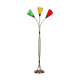 Vintage metal floor lamp, Czech manufacture, 1960