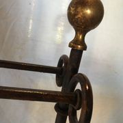 Wrought iron umbrella stand