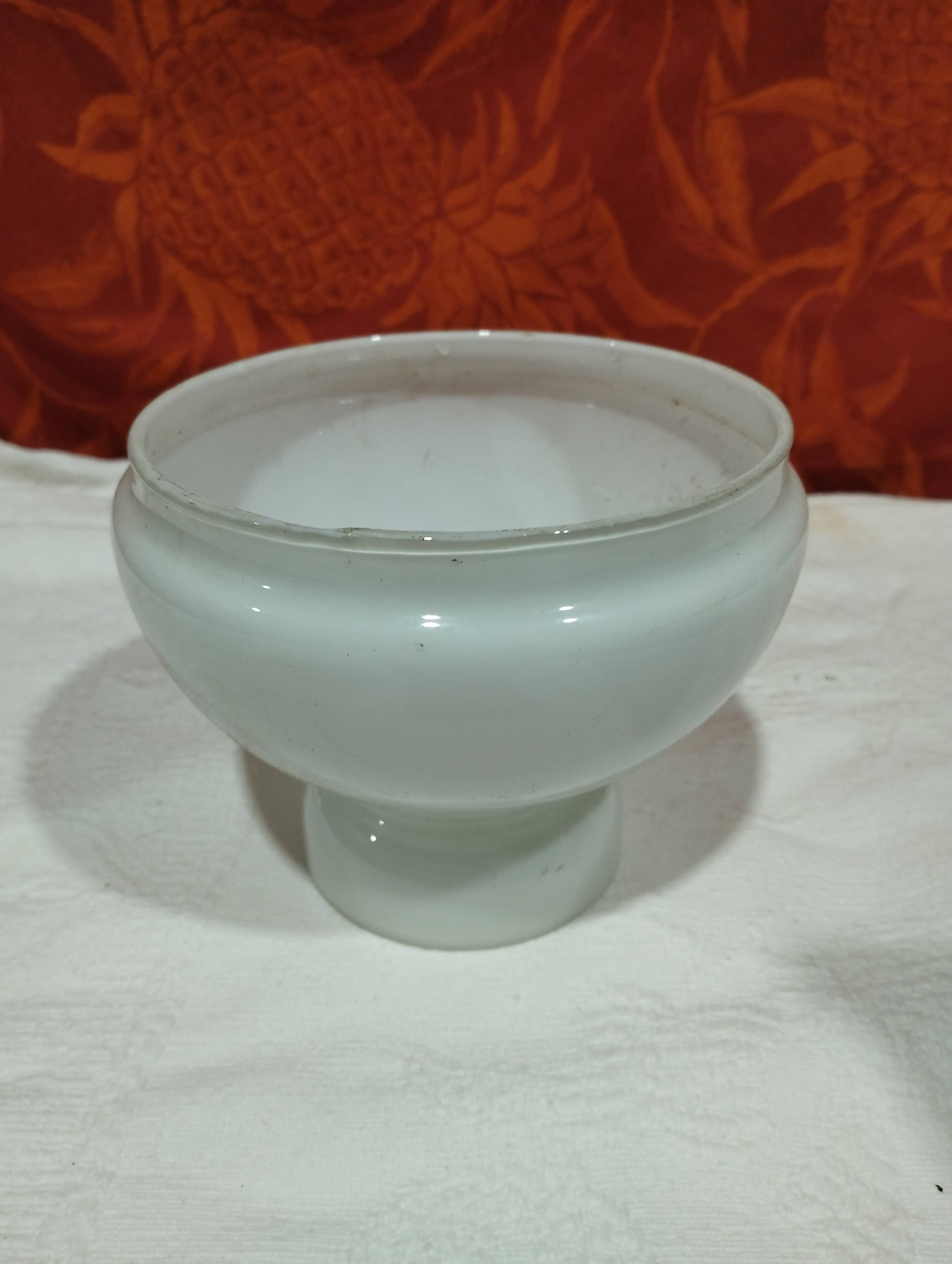 vintage opaline lampshade