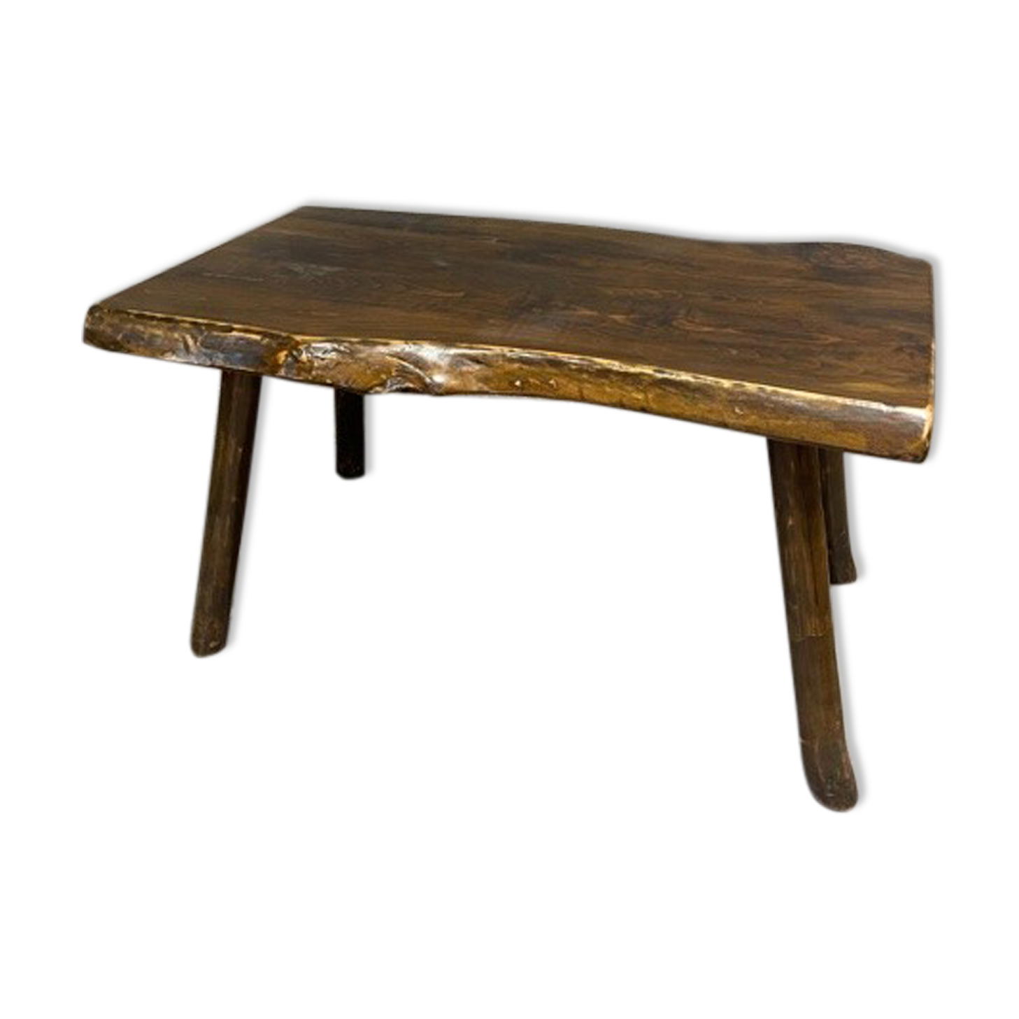 Vintage brutalist coffee table