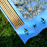 Bamboo and sailor mirror 42x67cm