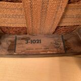 Footstool 3-1021, Gustav Bergmann, Germany, 1950s