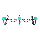 Wall coat rack 3 balls
