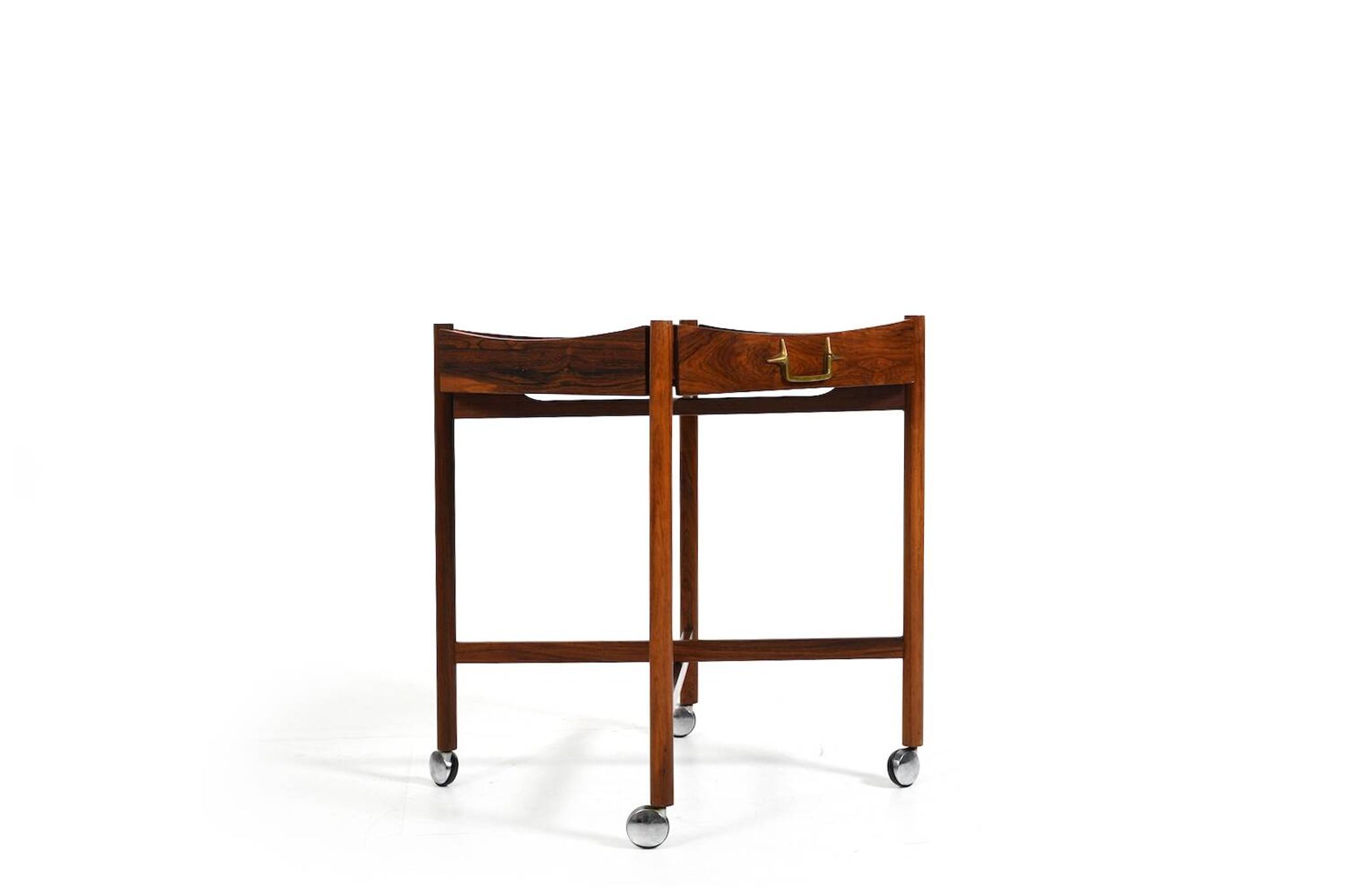 Table pliante à plateau de Mogens Lysell, Danemark, années 1960