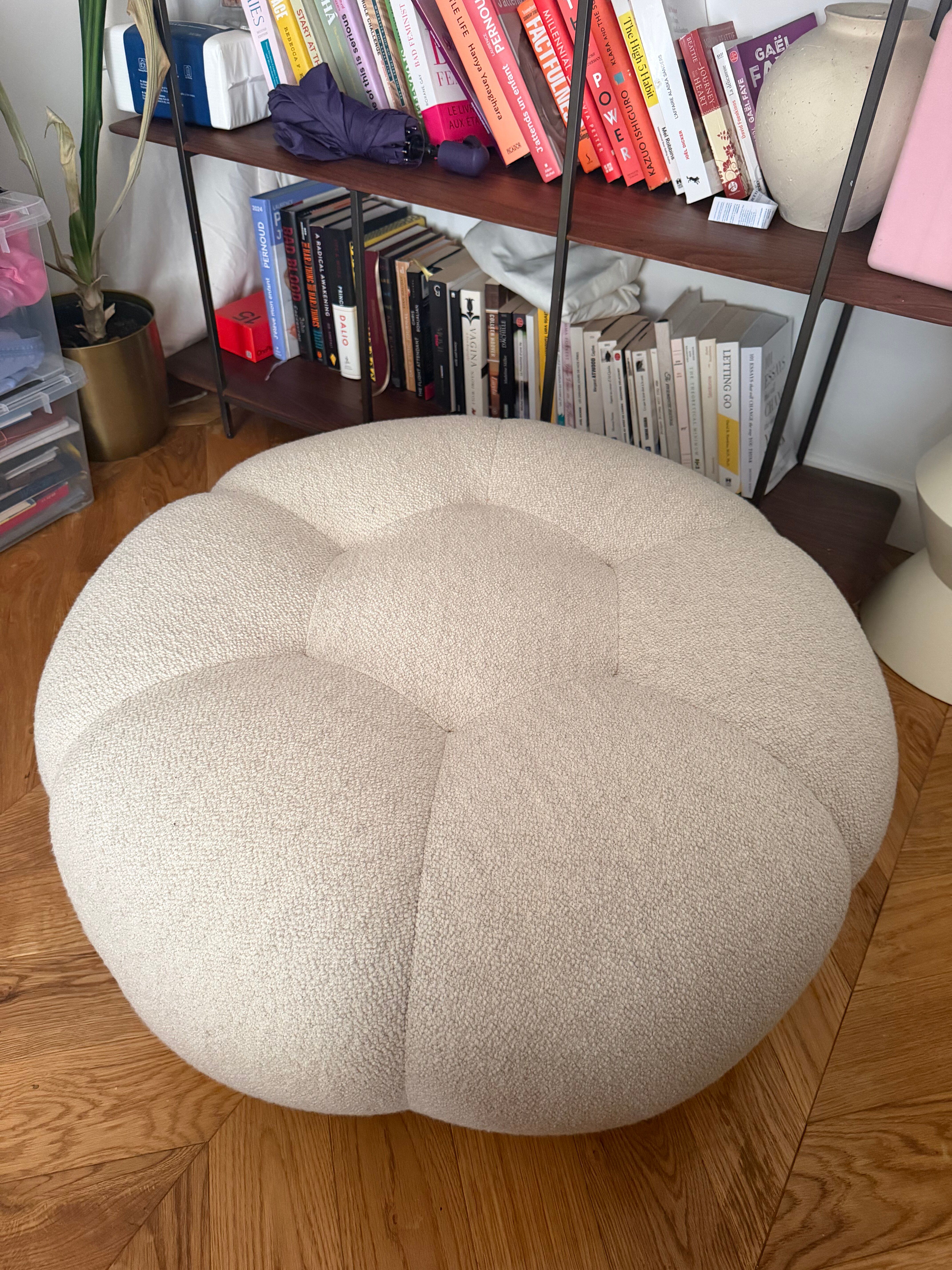 Round pouf Roche Bobois