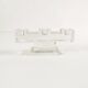 Glass, monumental candlestick, Germany 1960s