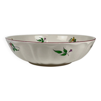 Large salad bowl model Réverbère by KG Lunéville