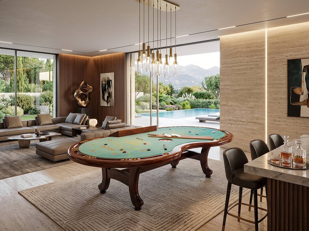 Tavolo da Gioco Originale "Punto Banco" - Ex Casinò di Venezia (Anni '80)