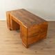 Double pedestal desk, Art Deco, 1930s, walnut veneer