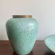 Ensemble en céramique turquoise