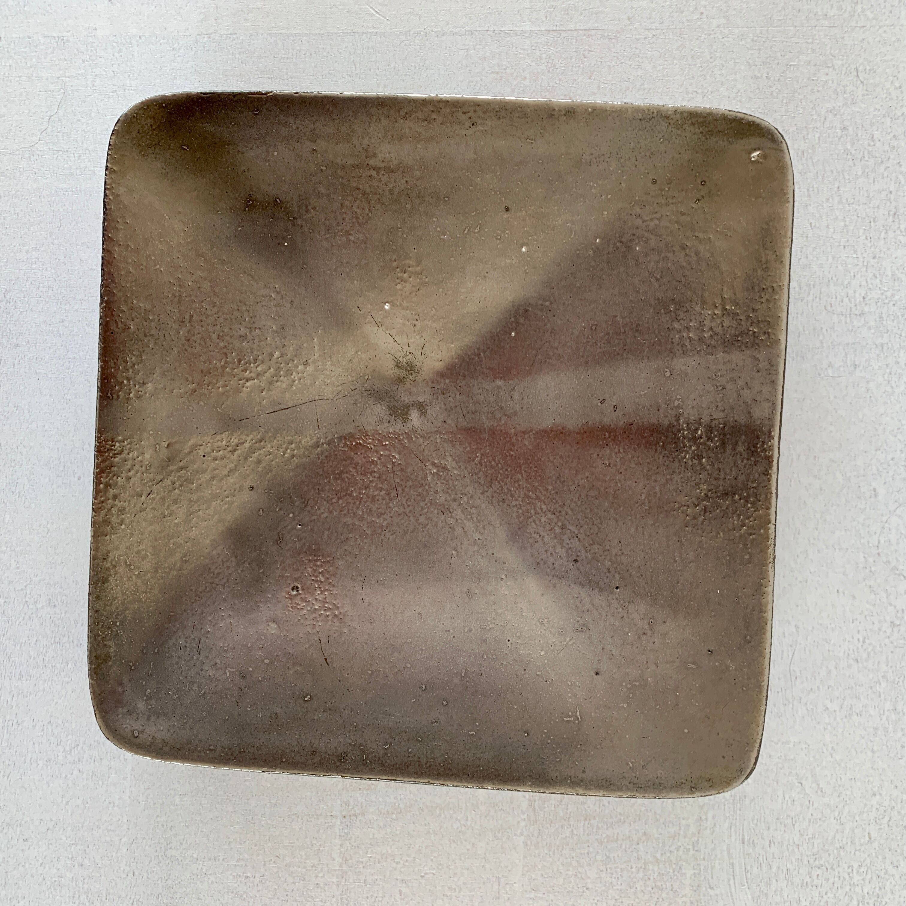 Annie Palisot ceramic terracotta enamel, 1970