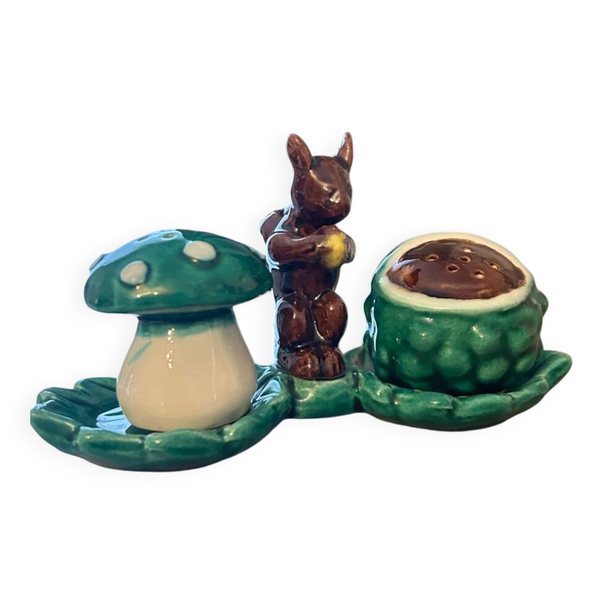 Barbotine Écureuil Salière poivrière