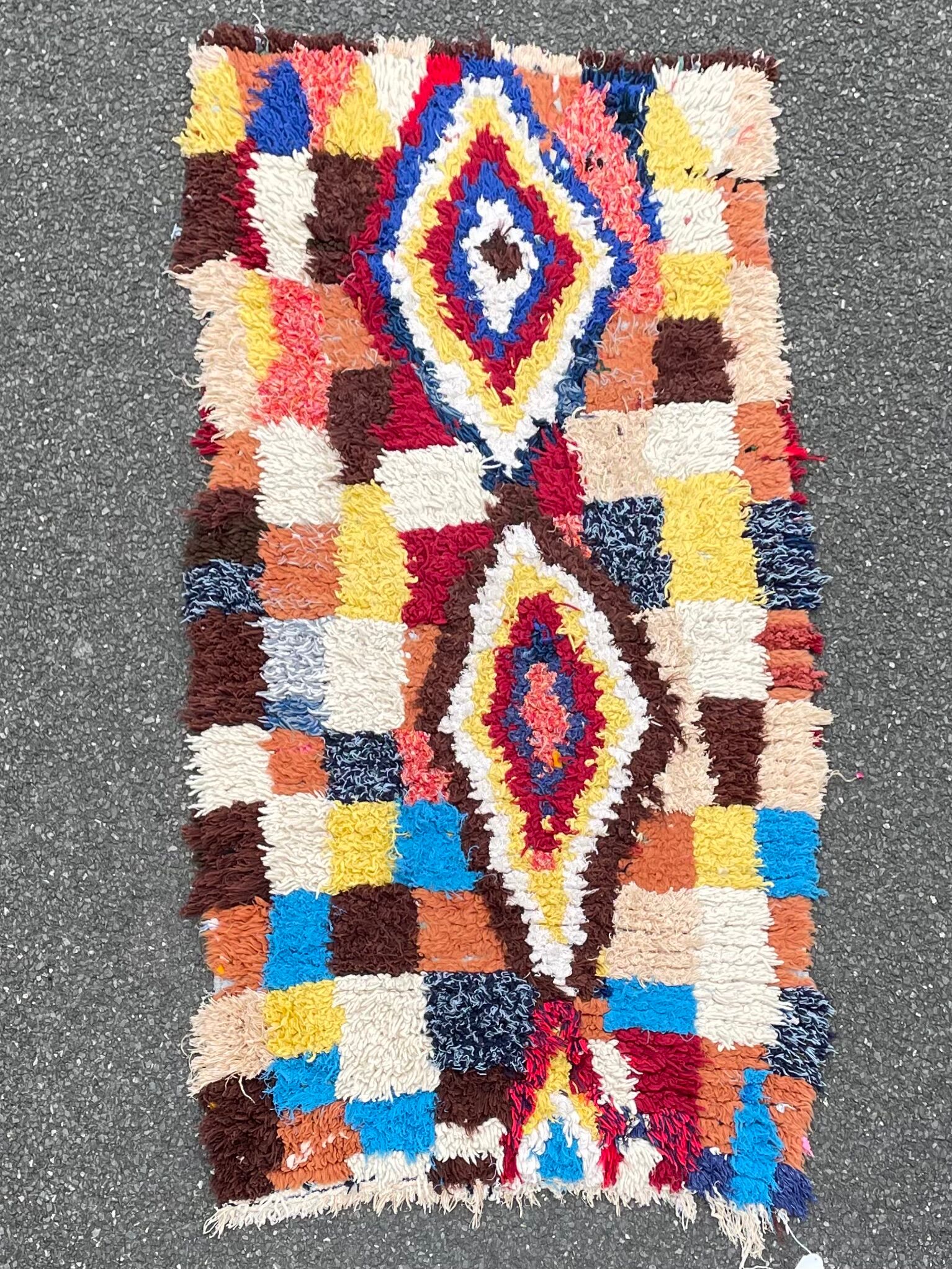 Carpet berbere azilal 90x175 cm