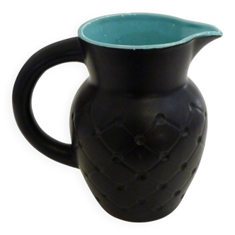 Pitcher "Net" 1950s by Poet-Laval France