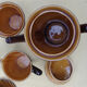 Service to coffee Seventies model Domino Sarreguemines